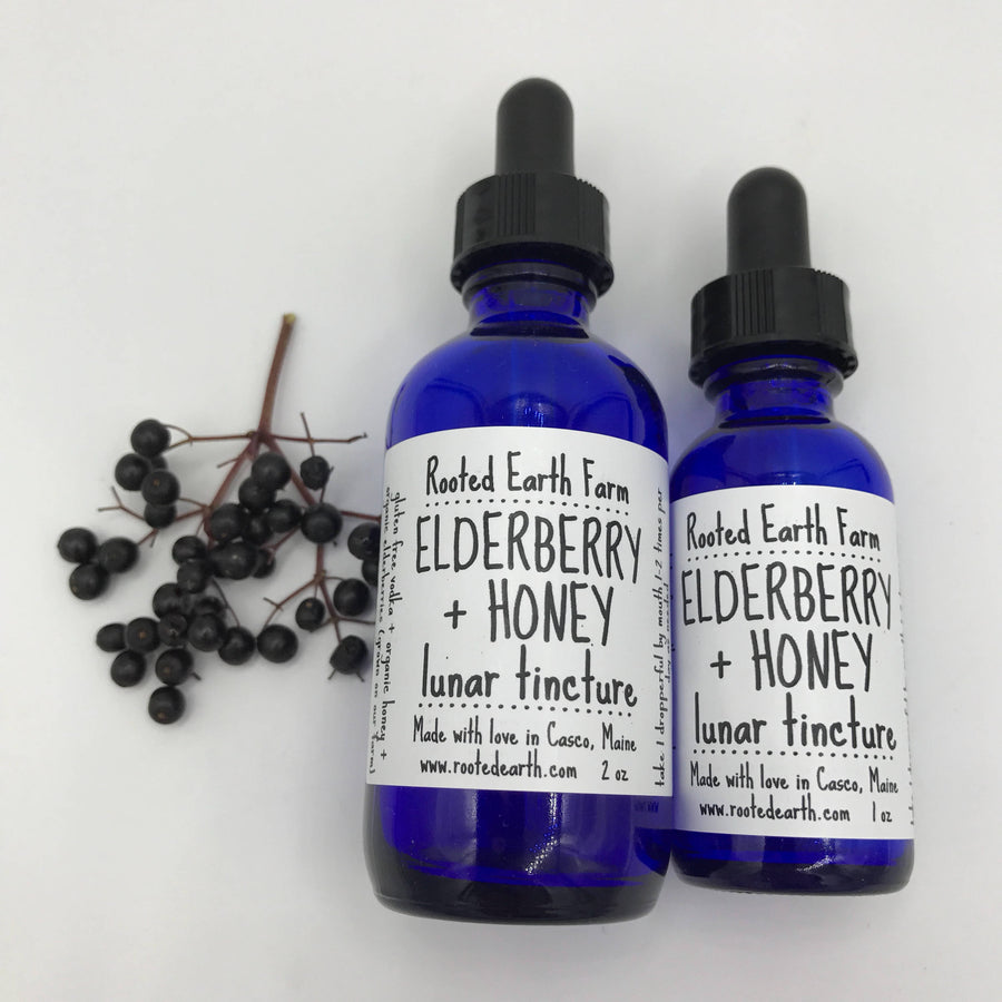 Organic Elderberry Honey Tincture
