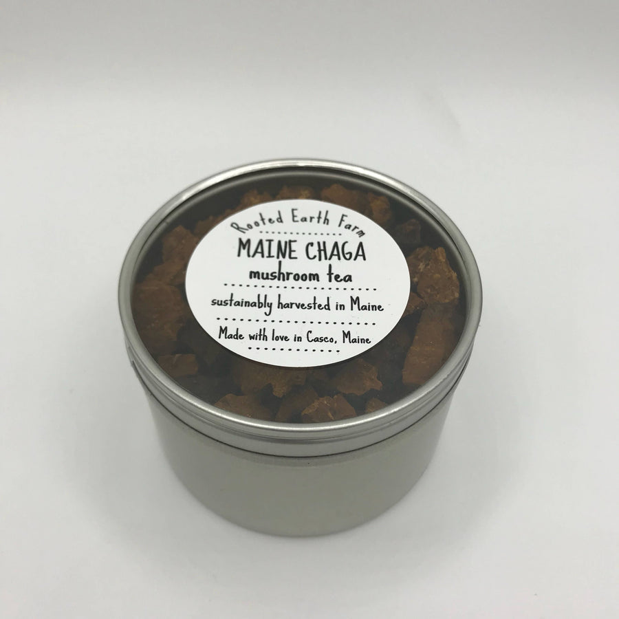 Chaga Tea - Maine Chaga Mushroom Tea - Inonotus obliquus - Chaga Chunks - Chaga Tea Chunks - Organic Chaga - Wild Chaga