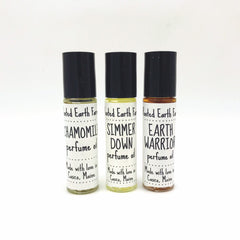 Natural Perfume Gift Set, essential oil perfume gift set