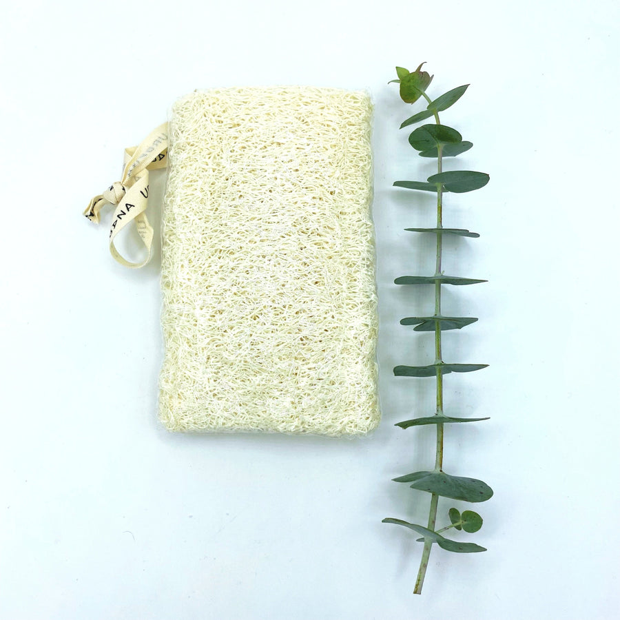 raw loofah sponge, biodegradable 