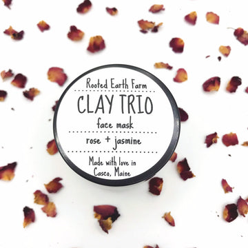 Rose and Jasmine Herbal Clay Mask