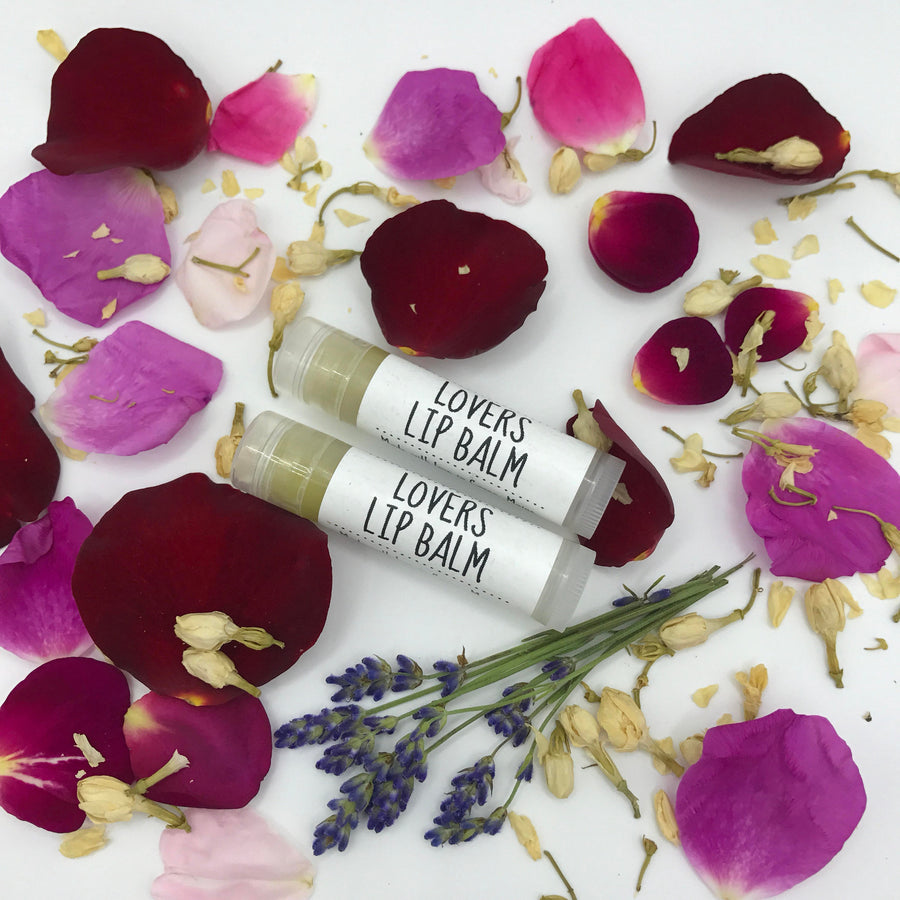 rose jasmine Lip Balm, natural lip balm