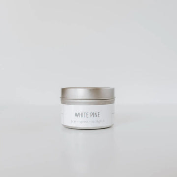 White Pine Coconut Soy Candle - 4 oz